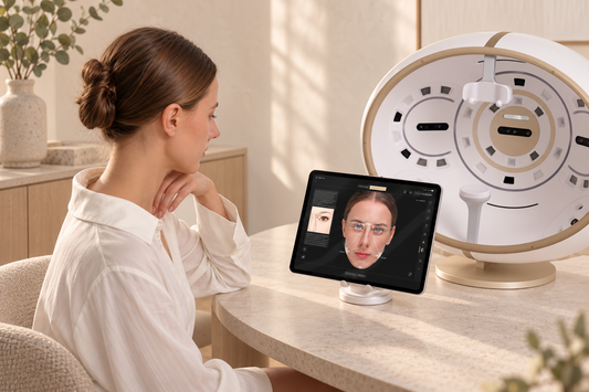 Analyse de la peau Eve Muse