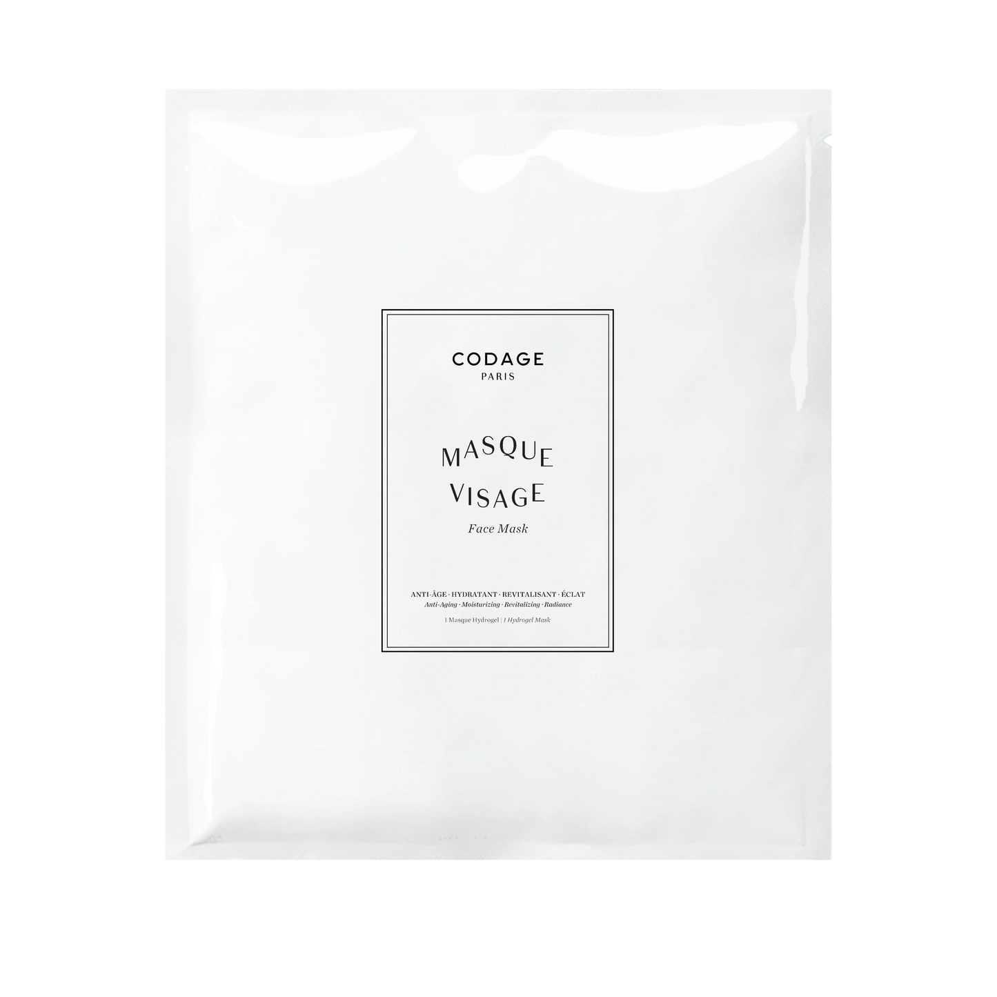 Masque visage Hydrogel